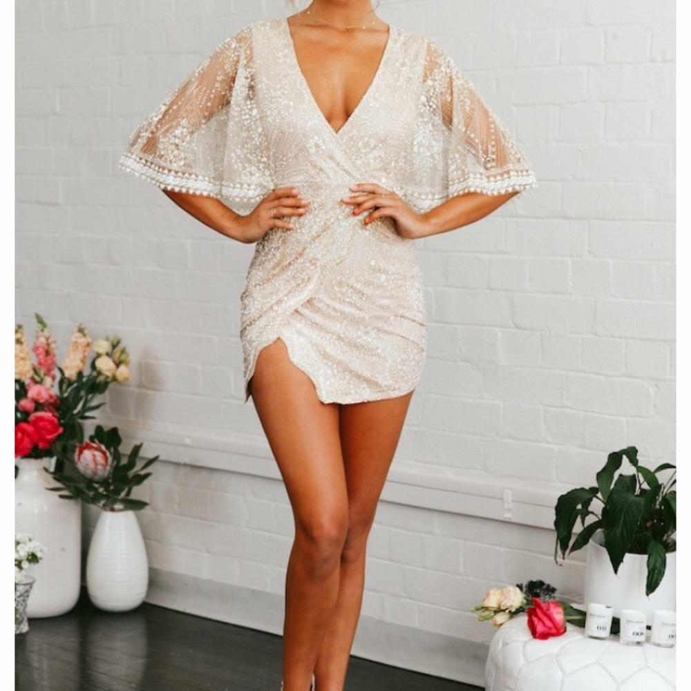 COPY - hello molly champagne dress